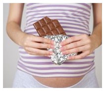 Alimentazione in gravidanza: il cioccolato