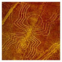 Disegni di Nazca - Spider - Ragno