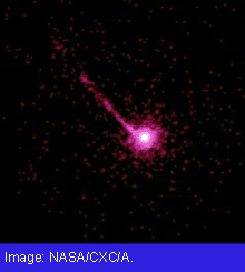 Chandra - emissione di raggi X di un quasar