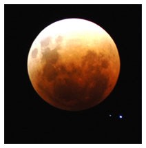 Eclisse totale di Luna (Luna rossa)