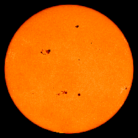 Foto delle macchie solari