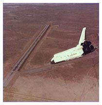 Lo Space shuttle Discovery torna sulla Terra