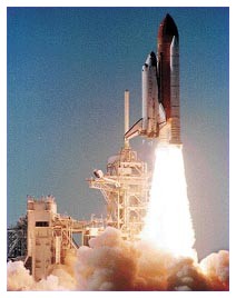 Space Shuttle Discovery: decollo Space Shuttle Discovery: decollo