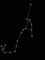 Costellazione Scorpione (Scorpius)