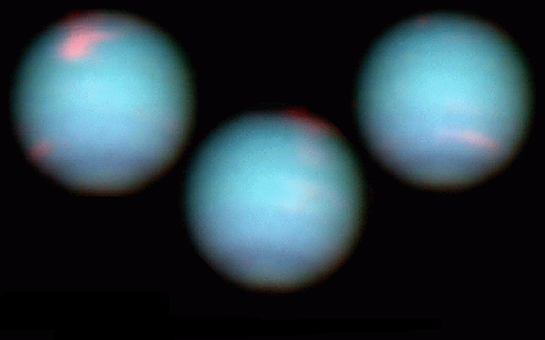 Nettuno visto al telescopio