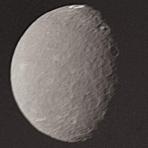 Umbriel visto al telescopio