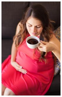 QI nascituro e caffè in gravidanza