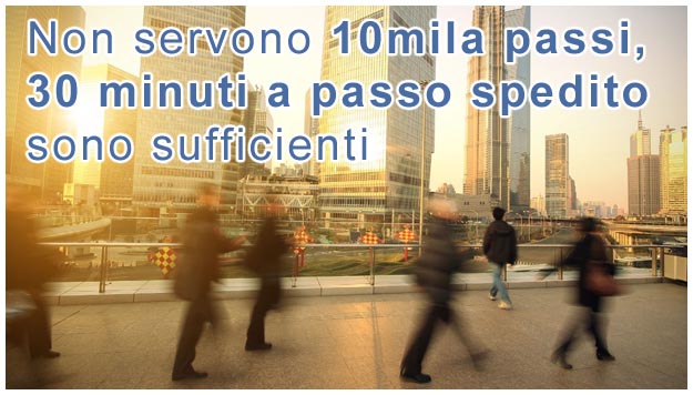 10000 passi al giorno