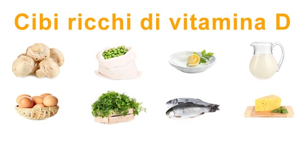 Cibi ricchi di vitamina D Fonti vitamina D