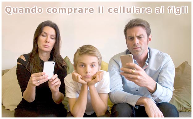 Quando comprare il cellulare ai figli Regalare lo smarphone ai figli