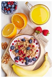 Colazione ideale per il cuore e dimagrire Esempio di colazione ideale