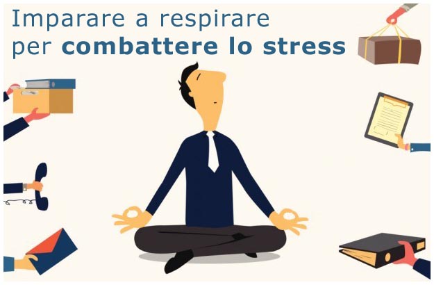 Imparare a respirare per combattere lo stress Combattere lo stress