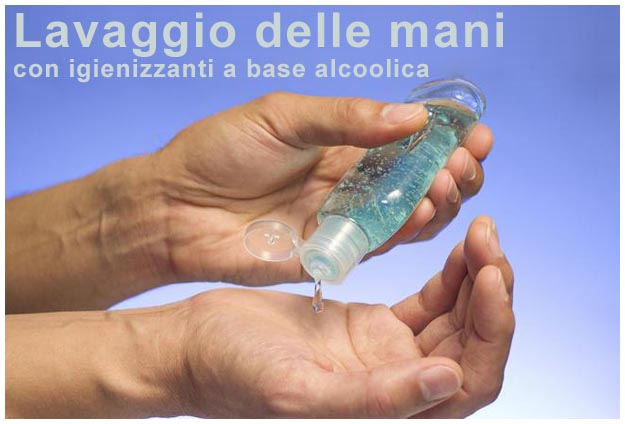 Igienizzanti a base alcoolica