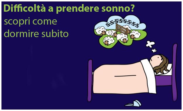 Come dormire subito