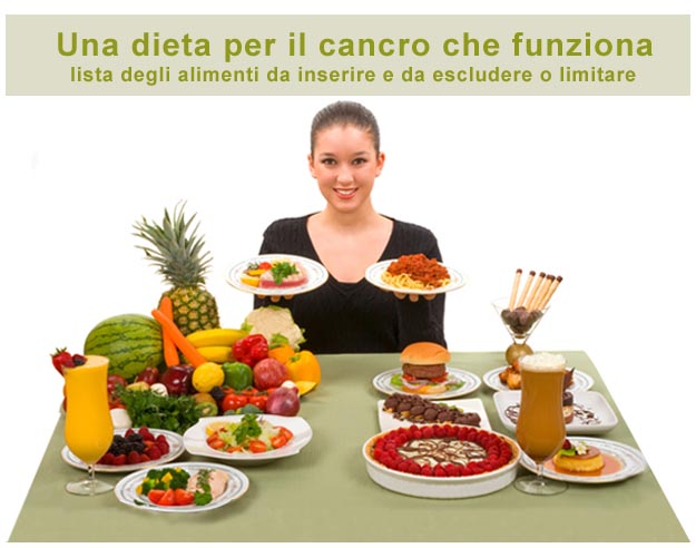 Una dieta per il cancro che funziona Dieta anticancro