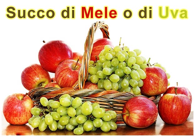 Succo di Mele o di Uva