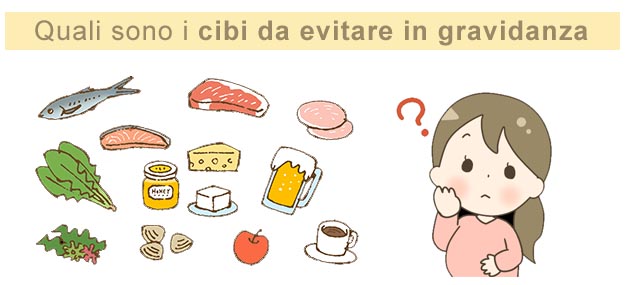 12 cibi da evitare in gravidanza Tabella cibi vietati in gravidanza