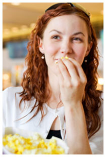 Pop corn, dieta e calorie Pop corn, dieta e calorie