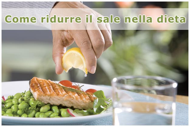 Ridurre il sale nella dieta