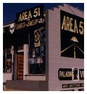 Negozio con souvenir di Area 51