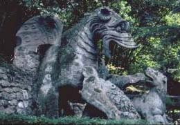 Bomarzo - drago