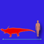 Immagini dinosauri: dimensioni Desmatosuchus