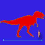 Immagini dinosauri: dimensioni Giganotosaurus