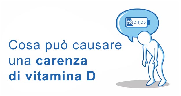 Cosa pu causare una carenza di vitamina D