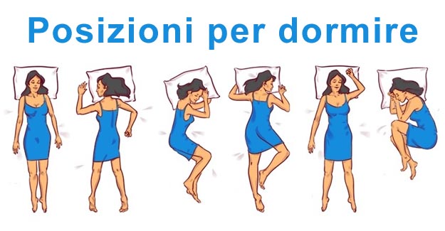 Dormire sul fianco sinistro è la posizione migliore Posizioni per dormire