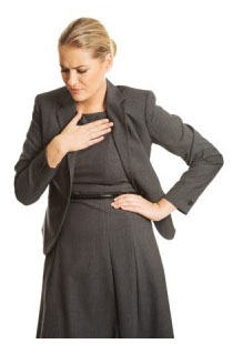 Sintomi dell'infarto nelle donne