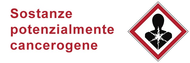Sostanze cancerogene e rischio tumori Sostanze potenzialmente cancerogene