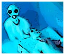 autoscopia o immagine speculare fantasma