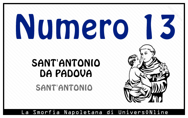 Significato del numero 1: Sant'Antonio