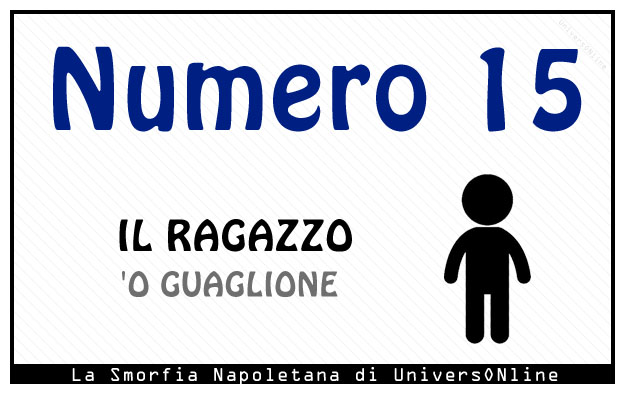 Significato del numero 15 Significato del numero 15: Il ragazzo