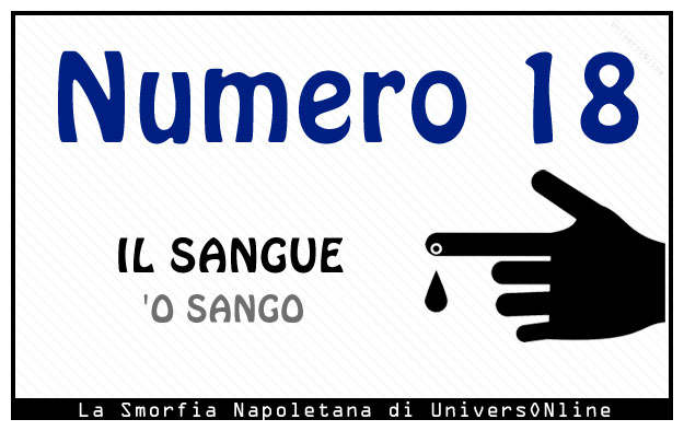Significato del numero 18 Significato del numero 18: Il sangue