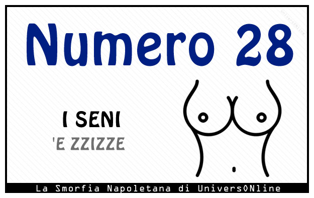 Significato del numero 28 Significato del numero 28: I seni