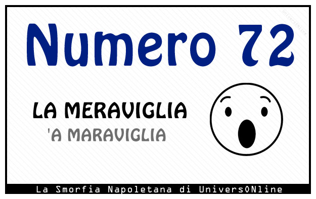 Significato del numero 72: La meraviglia