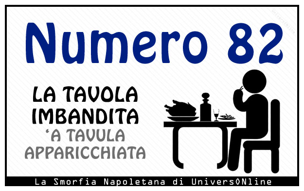 Significato del numero 82 Significato del numero 82: La tavola imbandita