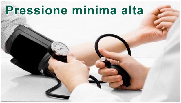 Pressione minima alta